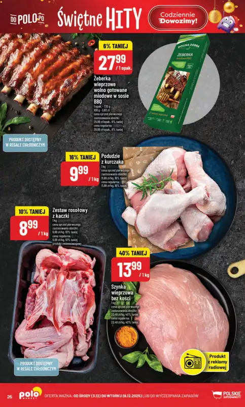 POLOmarket - gazetka promocyjna Gazetka od środy 03.12 do wtorku 09.12 - strona 26