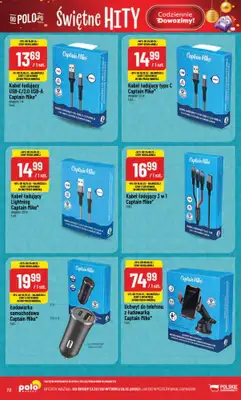 POLOmarket - gazetka promocyjna Gazetka od środy 03.12 do wtorku 09.12 - strona 72
