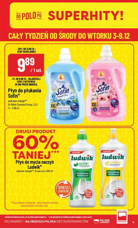 POLOmarket - gazetka promocyjna Gazetka od środy 03.12 do wtorku 09.12 - strona 9