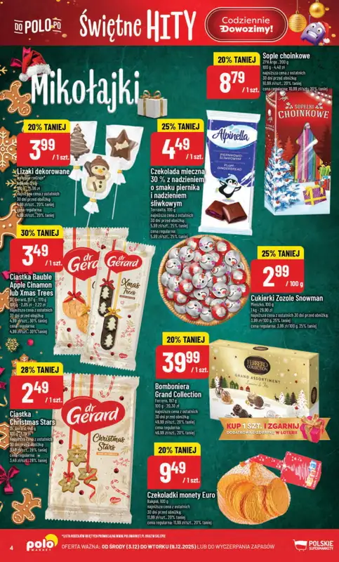 POLOmarket - gazetka promocyjna Gazetka od środy 03.12 do wtorku 09.12 - strona 4