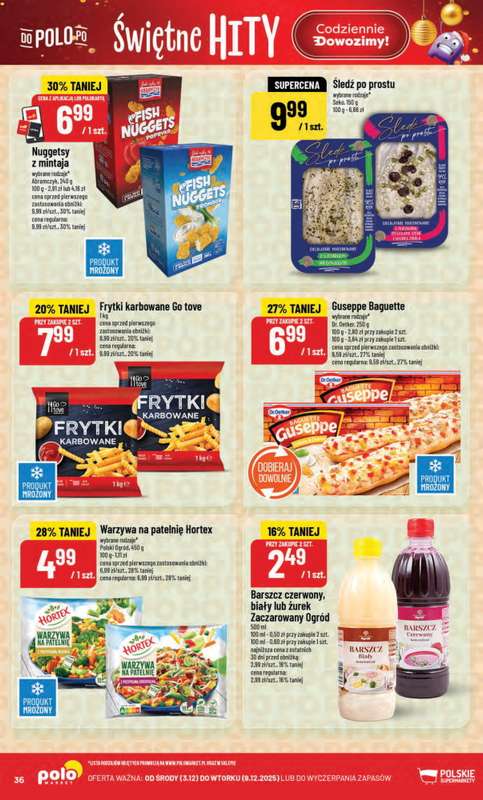POLOmarket - gazetka promocyjna Gazetka od środy 03.12 do wtorku 09.12 - strona 36