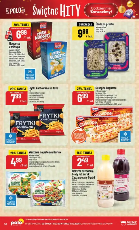 POLOmarket - gazetka promocyjna Gazetka od środy 03.12 do wtorku 09.12 - strona 36