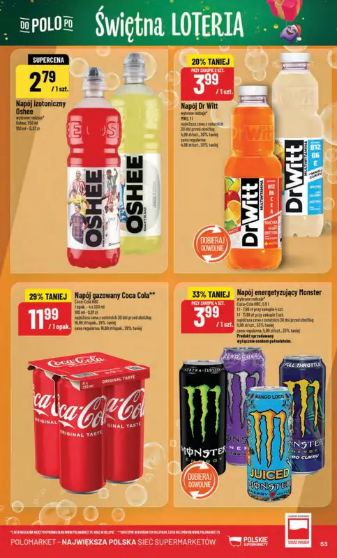 POLOmarket - gazetka promocyjna Gazetka od środy 03.12 do wtorku 09.12 - strona 53
