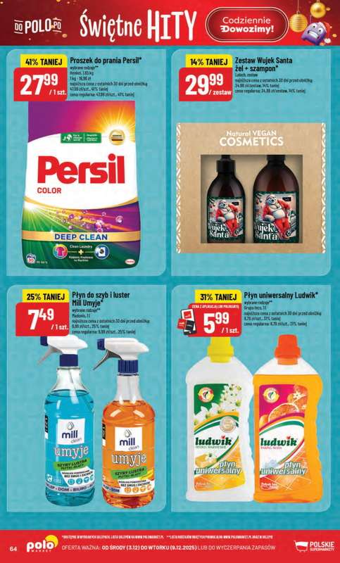 POLOmarket - gazetka promocyjna Gazetka od środy 03.12 do wtorku 09.12 - strona 64