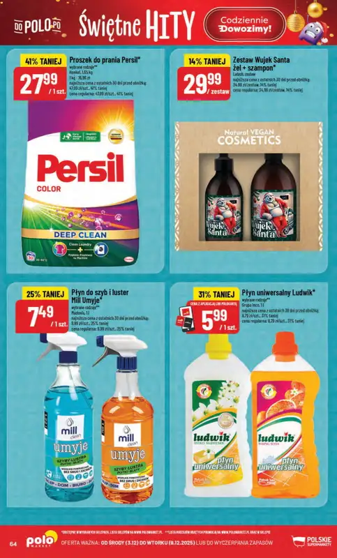 POLOmarket - gazetka promocyjna Gazetka od środy 03.12 do wtorku 09.12 - strona 64
