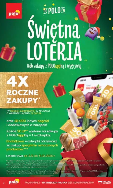 POLOmarket - gazetka promocyjna Gazetka od środy 03.12 do wtorku 09.12 - strona 2