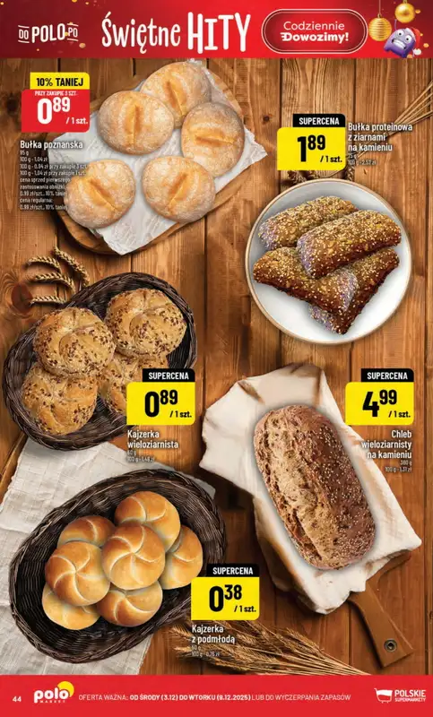 POLOmarket - gazetka promocyjna Gazetka od środy 03.12 do wtorku 09.12 - strona 44