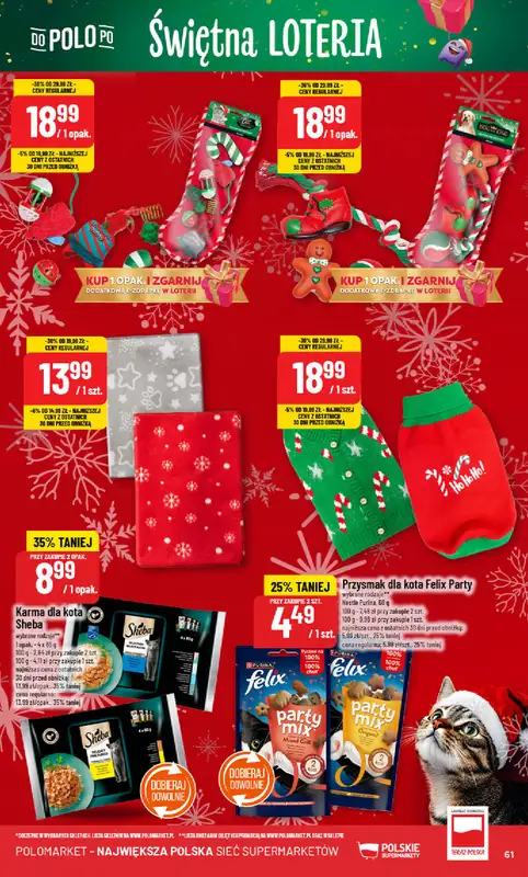 POLOmarket - gazetka promocyjna Gazetka od środy 03.12 do wtorku 09.12 - strona 61