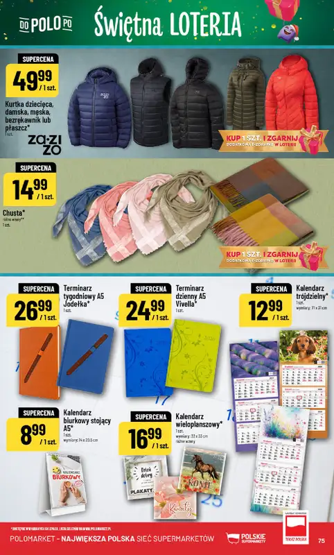 POLOmarket - gazetka promocyjna Gazetka od środy 03.12 do wtorku 09.12 - strona 75