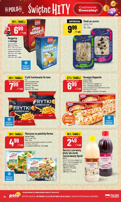 POLOmarket - gazetka promocyjna Gazetka od środy 03.12 do wtorku 09.12 - strona 36