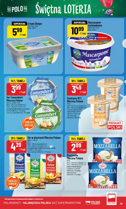 POLOmarket - gazetka promocyjna Gazetka od środy 03.12 do wtorku 09.12 - strona 29