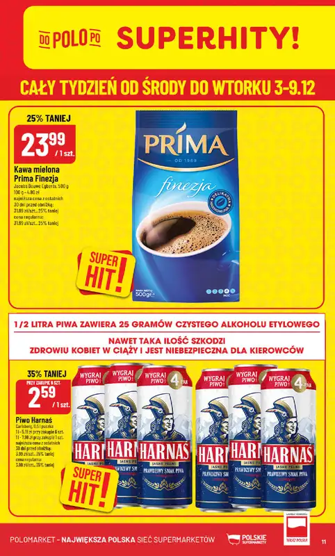 POLOmarket - gazetka promocyjna Gazetka od środy 03.12 do wtorku 09.12 - strona 11