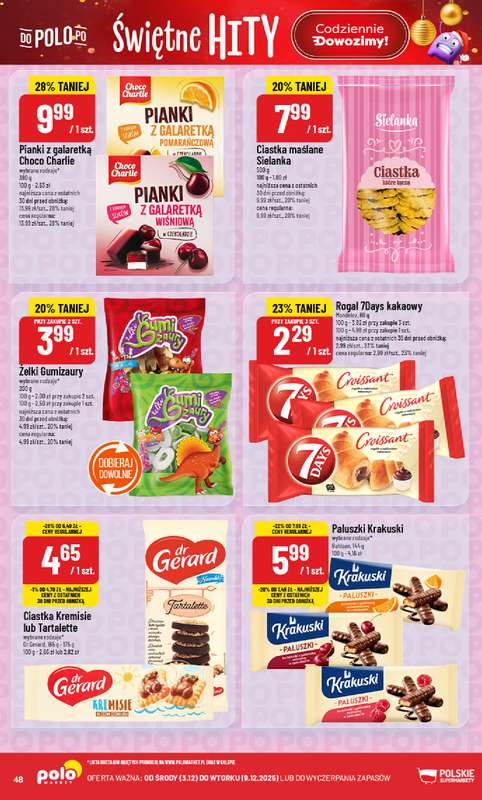POLOmarket - gazetka promocyjna Gazetka od środy 03.12 do wtorku 09.12 - strona 48