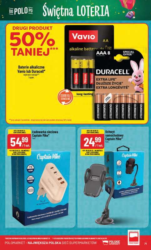 POLOmarket - gazetka promocyjna Gazetka od środy 03.12 do wtorku 09.12 - strona 71