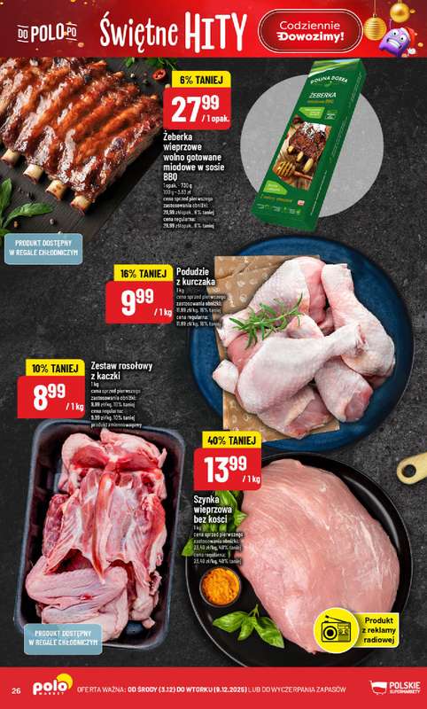 POLOmarket - gazetka promocyjna Gazetka od środy 03.12 do wtorku 09.12 - strona 26