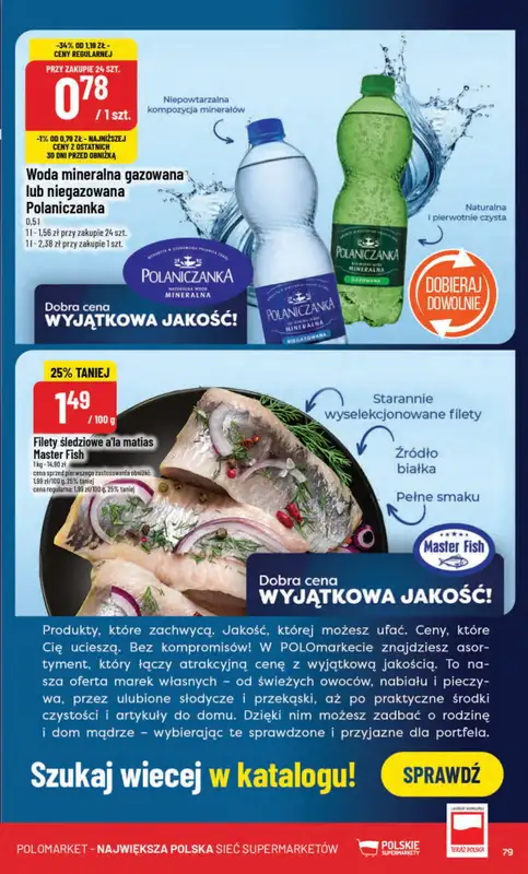 POLOmarket - gazetka promocyjna Gazetka od środy 03.12 do wtorku 09.12 - strona 79