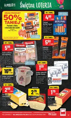 POLOmarket - gazetka promocyjna Gazetka od środy 03.12 do wtorku 09.12 - strona 23