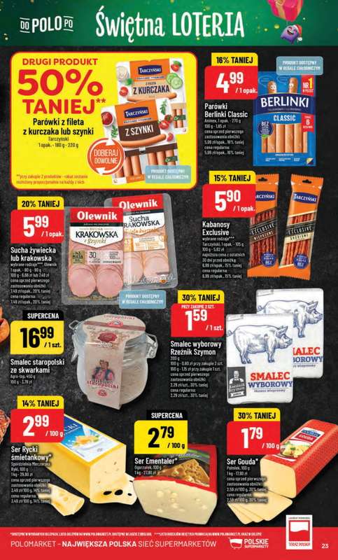 POLOmarket - gazetka promocyjna Gazetka od środy 03.12 do wtorku 09.12 - strona 23