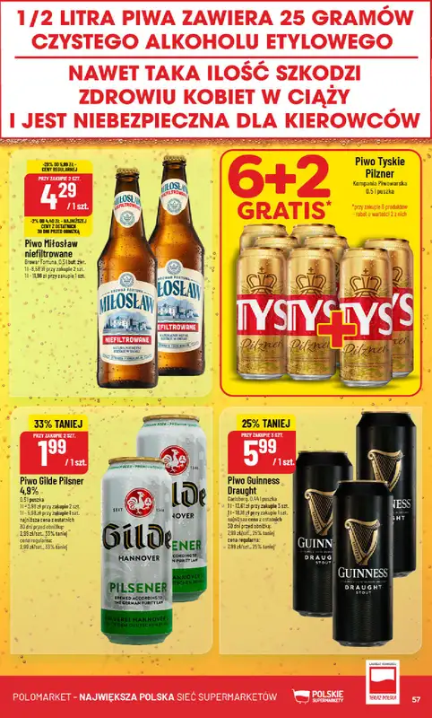 POLOmarket - gazetka promocyjna Gazetka od środy 03.12 do wtorku 09.12 - strona 57