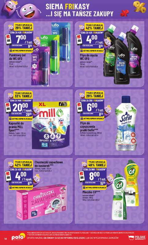 POLOmarket - gazetka promocyjna Frikasowy Katalog od środy 03.12 do wtorku 09.12 - strona 14