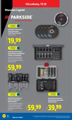 Lidl - gazetka promocyjna Katalog od poniedziałku 08.12 do niedzieli 14.12 - strona 54