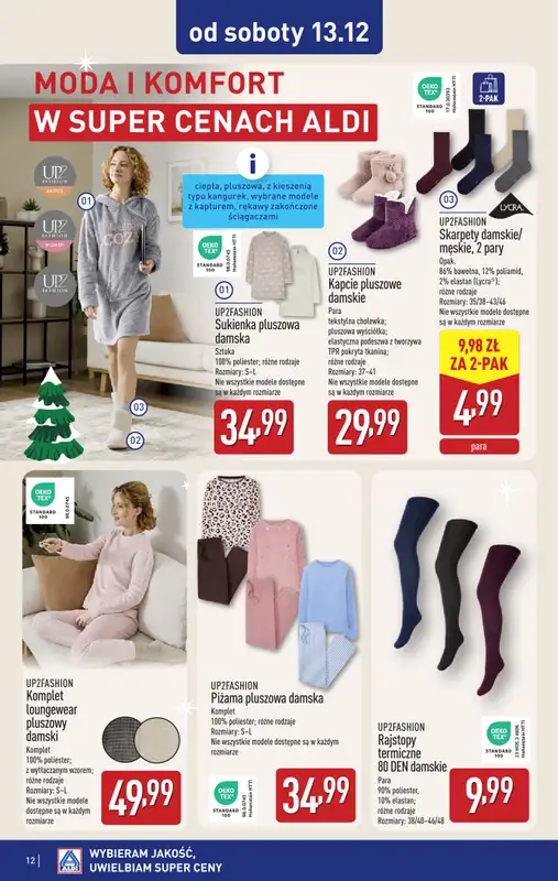 Aldi - gazetka promocyjna Aldi ma to coś! od środy 10.12 do niedzieli 14.12 - strona 12