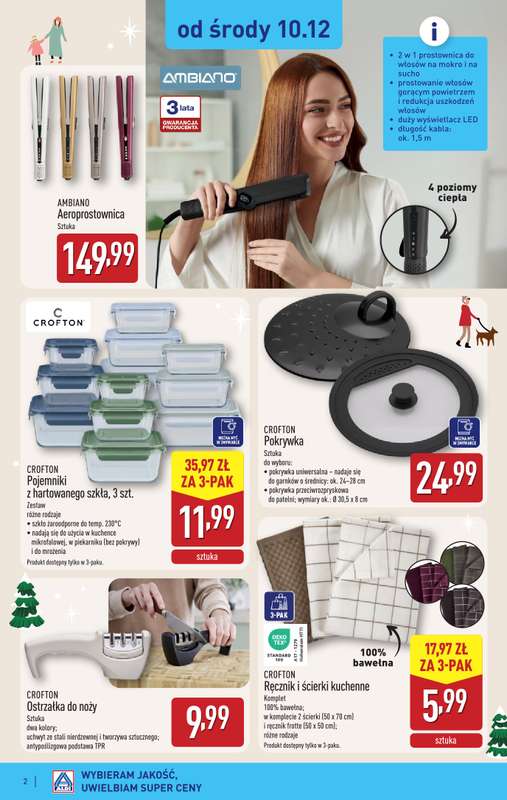Aldi - gazetka promocyjna Aldi ma to coś! od środy 10.12 do niedzieli 14.12 - strona 2