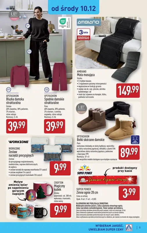 Aldi - gazetka promocyjna Aldi ma to coś! od środy 10.12 do niedzieli 14.12 - strona 5