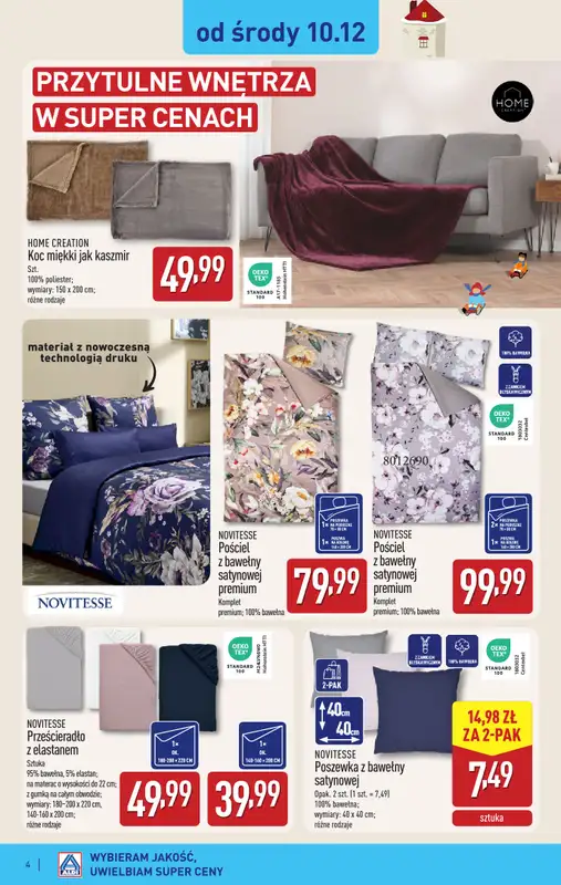 Aldi - gazetka promocyjna Aldi ma to coś! od środy 10.12 do niedzieli 14.12 - strona 4