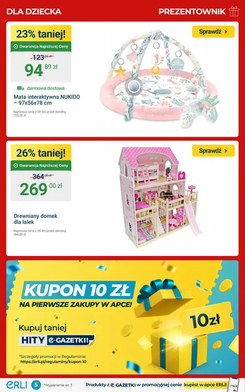 Erli - gazetka promocyjna Prezentownik – najlepsze promocje na Święta! od środy 03.12 do niedzieli 07.12 - strona 5