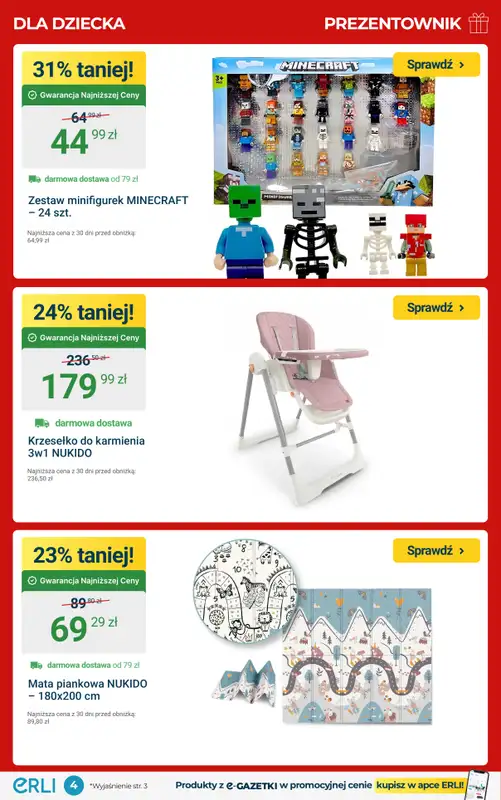 Erli - gazetka promocyjna Prezentownik – najlepsze promocje na Święta! od środy 03.12 do niedzieli 07.12 - strona 4