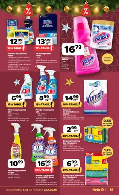 Netto - gazetka promocyjna Gazetka Spożywcza od czwartku 04.12 do niedzieli 07.12 - strona 15