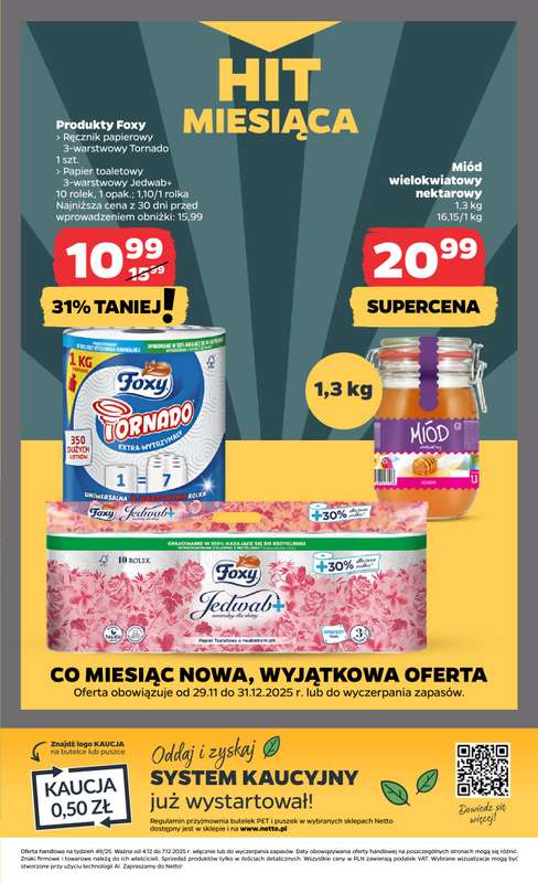 Netto - gazetka promocyjna Gazetka Spożywcza od czwartku 04.12 do niedzieli 07.12 - strona 17