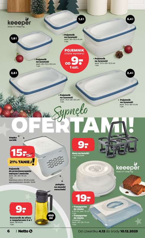Netto - gazetka promocyjna Gazetka Non Food od czwartku 04.12 do środy 10.12 - strona 6