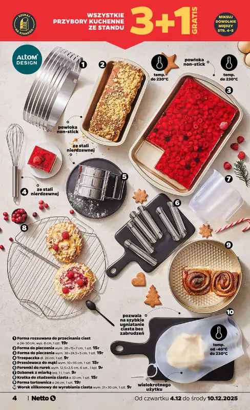 Netto - gazetka promocyjna Gazetka Non Food od czwartku 04.12 do środy 10.12 - strona 4