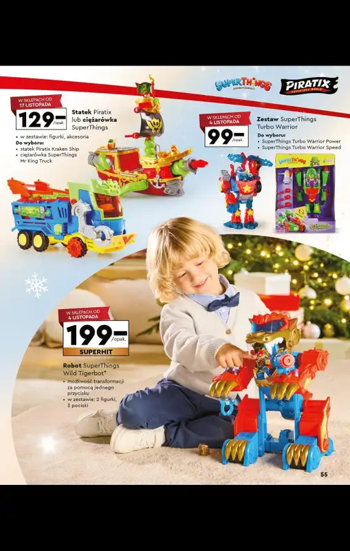 Biedronka - gazetka promocyjna Katalog Kraina zabawek od poniedziałku 03.11 do wtorku 23.12 - strona 55
