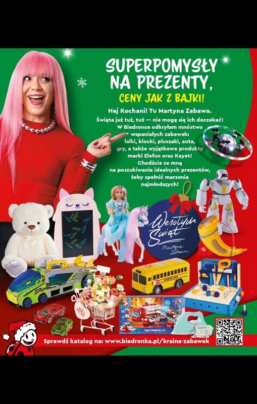 Biedronka - gazetka promocyjna Katalog Kraina zabawek od poniedziałku 03.11 do wtorku 23.12 - strona 2