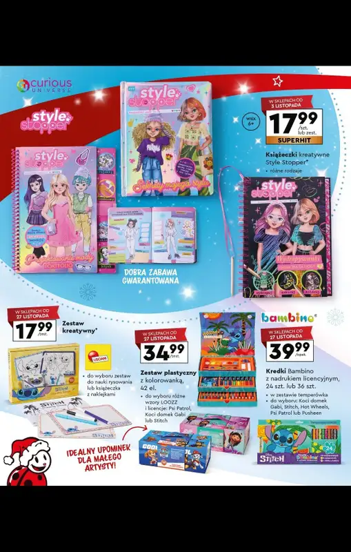 Biedronka - gazetka promocyjna Katalog Kraina zabawek od poniedziałku 03.11 do wtorku 23.12 - strona 84