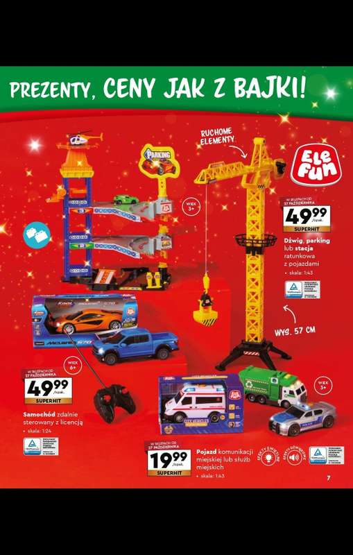 Biedronka - gazetka promocyjna Katalog Kraina zabawek od poniedziałku 03.11 do wtorku 23.12 - strona 7