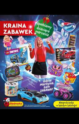 Biedronka - gazetka promocyjna Katalog Kraina zabawek od poniedziałku 03.11 do wtorku 23.12