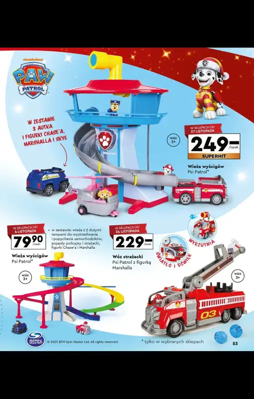 Biedronka - gazetka promocyjna Katalog Kraina zabawek od poniedziałku 03.11 do wtorku 23.12 - strona 53