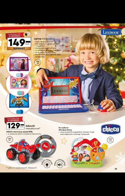 Biedronka - gazetka promocyjna Katalog Kraina zabawek od poniedziałku 03.11 do wtorku 23.12 - strona 41