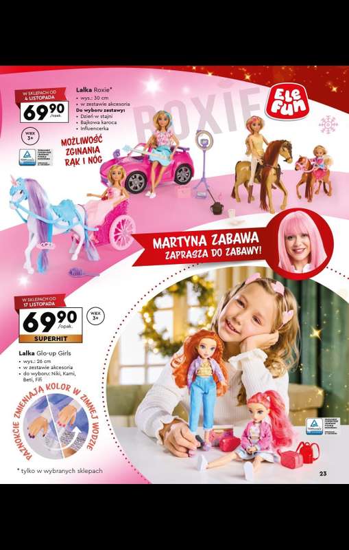 Biedronka - gazetka promocyjna Katalog Kraina zabawek od poniedziałku 03.11 do wtorku 23.12 - strona 23