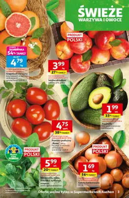 Auchan - gazetka promocyjna Święta jak babcię kocham Supermarket od czwartku 04.12 do środy 10.12 - strona 3