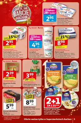 Auchan - gazetka promocyjna Święta jak babcię kocham Supermarket od czwartku 04.12 do środy 10.12 - strona 5