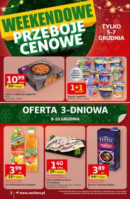 Auchan - gazetka promocyjna Święta jak babcię kocham Supermarket  do środy 10.12 - strona 2
