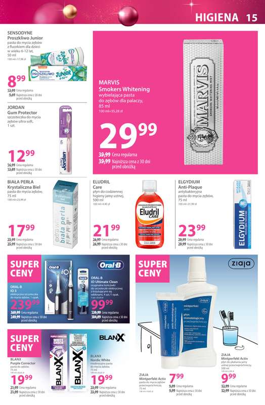 Hebe - gazetka promocyjna Gazetka od wtorku 02.12 do niedzieli 14.12 - strona 15