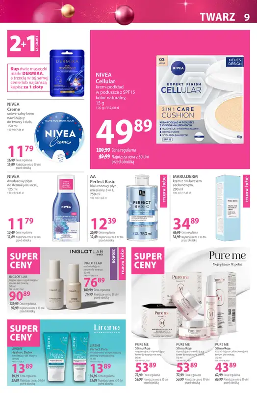 Hebe - gazetka promocyjna Gazetka od wtorku 02.12 do niedzieli 14.12 - strona 9