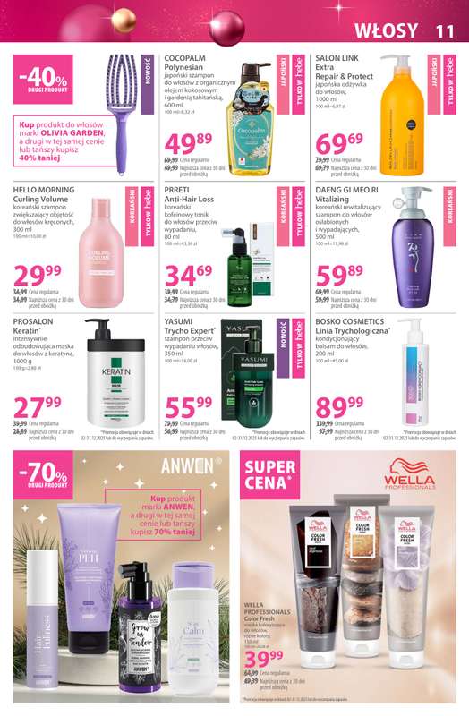 Hebe - gazetka promocyjna Gazetka od wtorku 02.12 do niedzieli 14.12 - strona 11