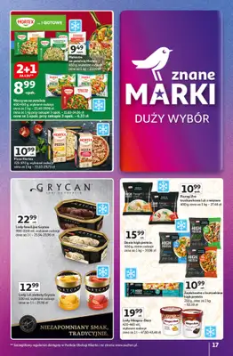 Auchan - gazetka promocyjna Znane Marki duży wybór Hipermarket od czwartku 04.12 do niedzieli 14.12 - strona 17